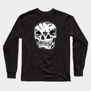 Gemini Skull Long Sleeve T-Shirt